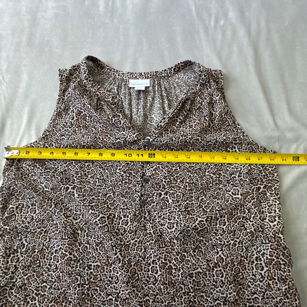 LIZ CLAIBORNE WOMANS BLOUSE - Picture 7 of 9